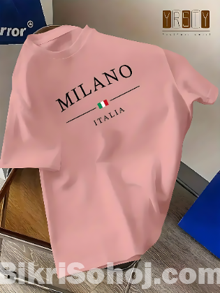 Solid Drop Shoulder Tshirt